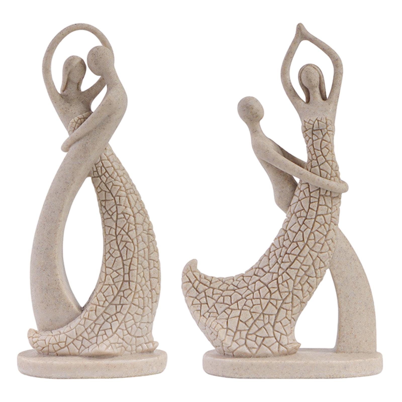Hugging Couple Statue Abstract - Art And Craft Valentine review and price