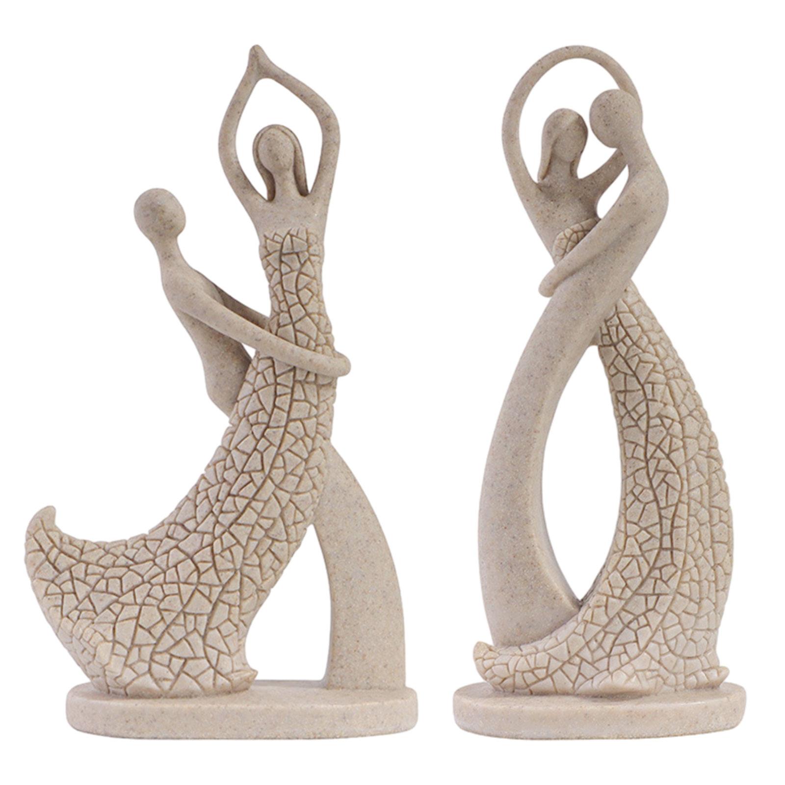 Hugging Couple Statue Abstract - Art And Craft Valentine review and price