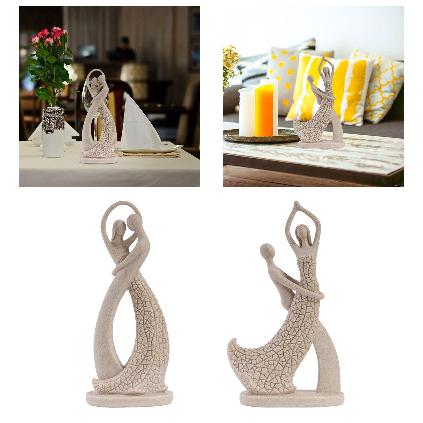 Hugging Couple Statue Abstract - Art And Craft Valentine review and price