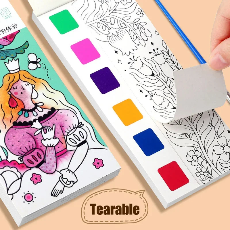Portable Watercolor Book Set - - Gouache Paint Set review and price