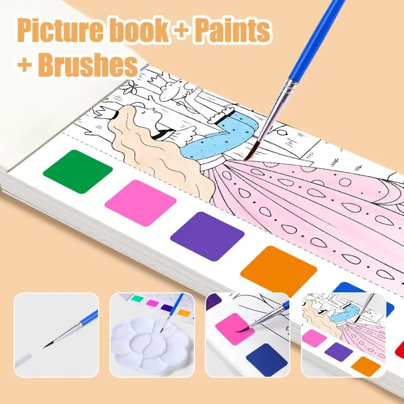 Portable Watercolor Book Set - - Gouache Paint Set review and price