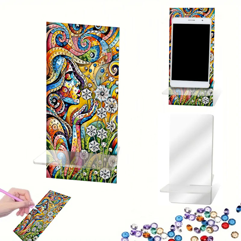 1 set of DIY landscape flower  - Art And Craft Valentine review and price