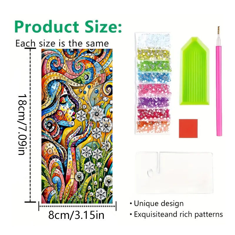 1 set of DIY landscape flower  - Art And Craft Valentine review and price