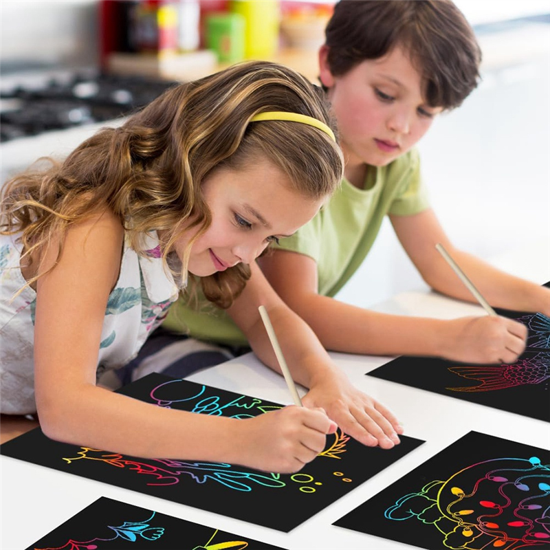 AS96-Scratch Paper Art Crafts  - Art Craft Activities review and price