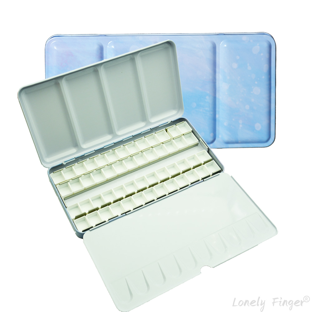 Empty Watercolor Palette Tin S - Gouache Paint Set review and price