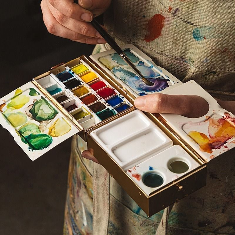 Multi-functional Travel Brass  - Gouache Paint Set review and price