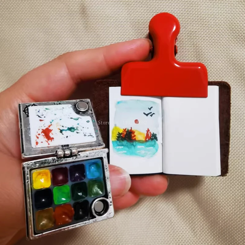 Ultra Mini Travel Watercolor P - Gouache Paint Set review and price