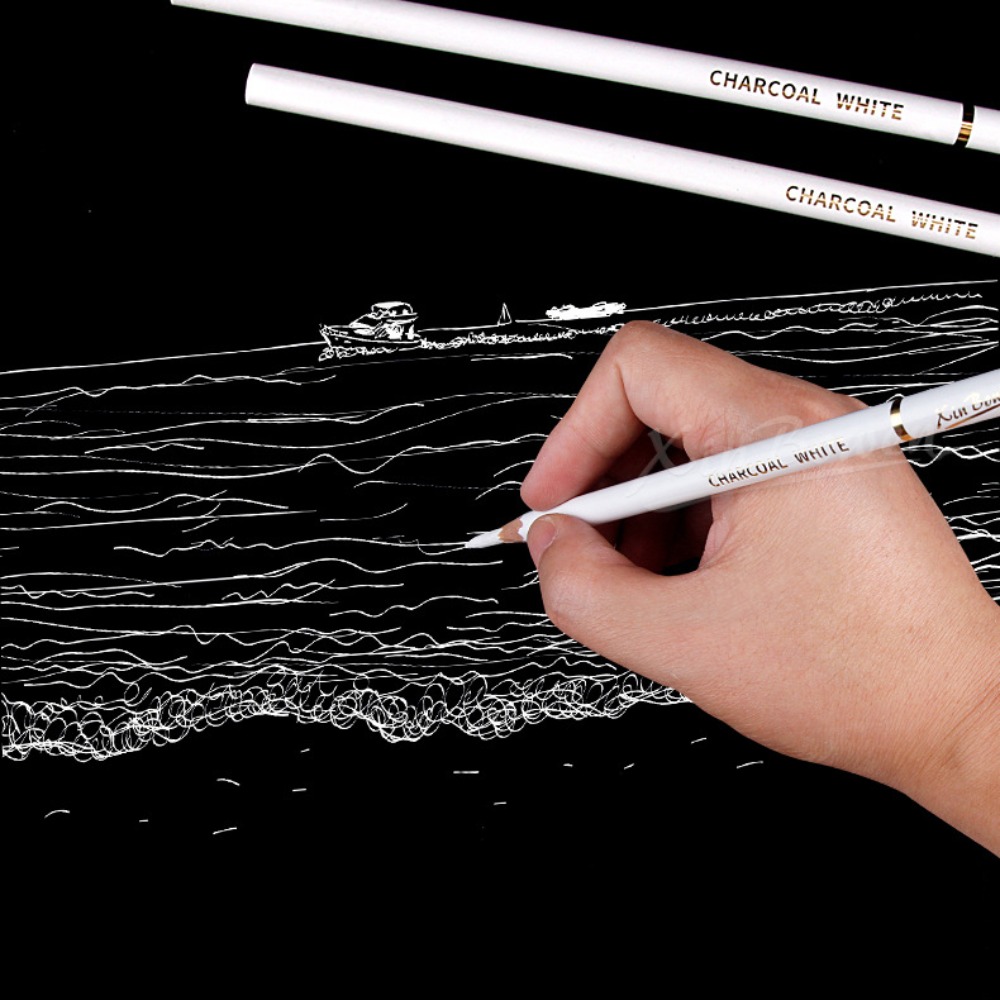3Pcs Soft/Medium/Hard Charcoal - Sketching Charcoal Set review and price