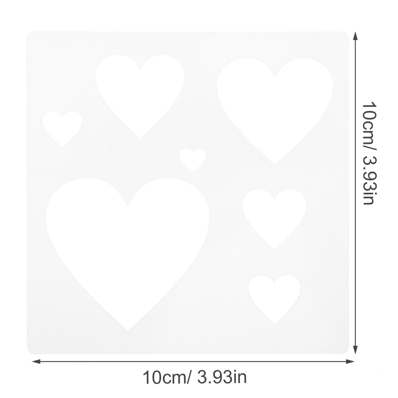 30Pcs DIY Template Heart Stenc - Art And Craft Valentine review and price