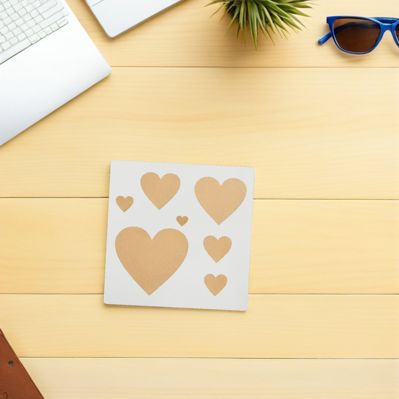 30Pcs DIY Template Heart Stenc - Art And Craft Valentine review and price