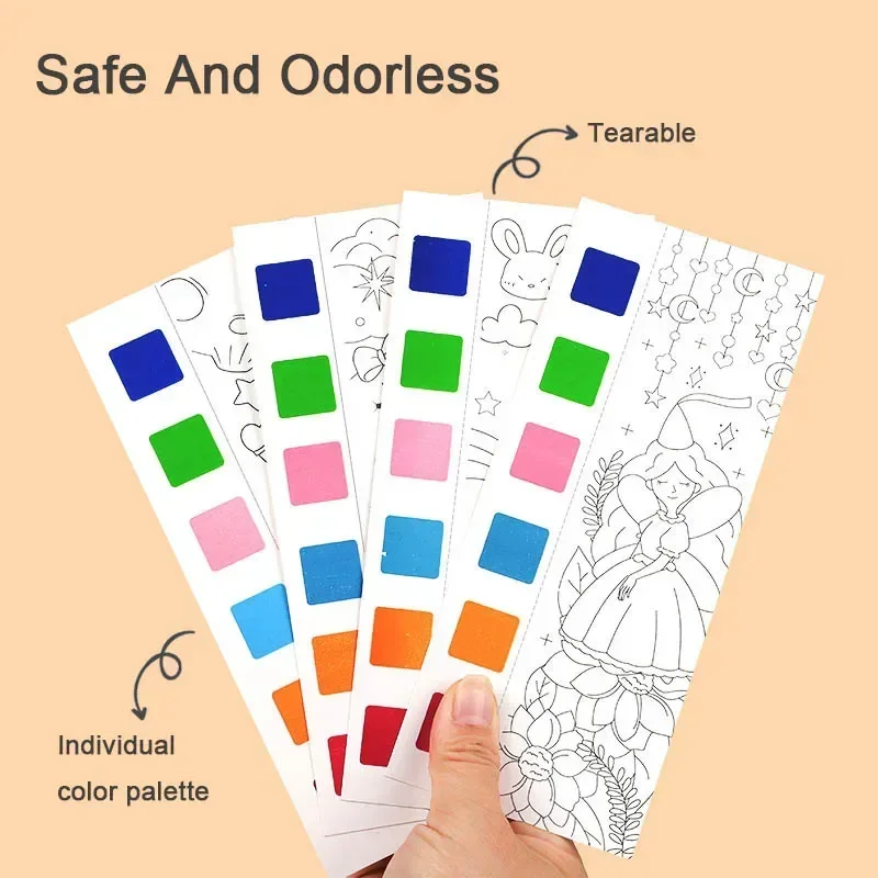 Kids Portable Watercolor Paint - Gouache Paint Set review and price