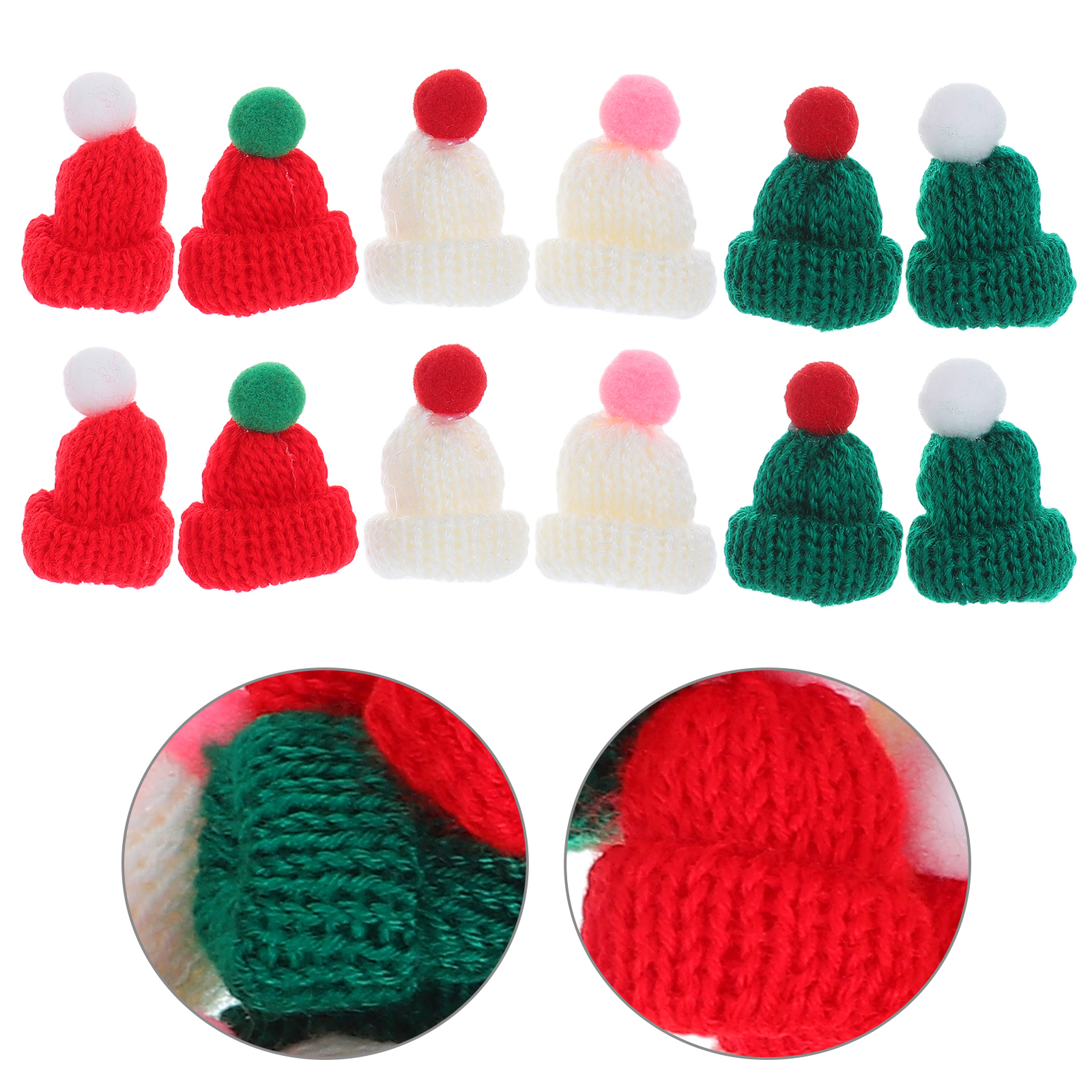 60Pcs Mini Knit Hats for Craft - Art Craft Yarn review and price
